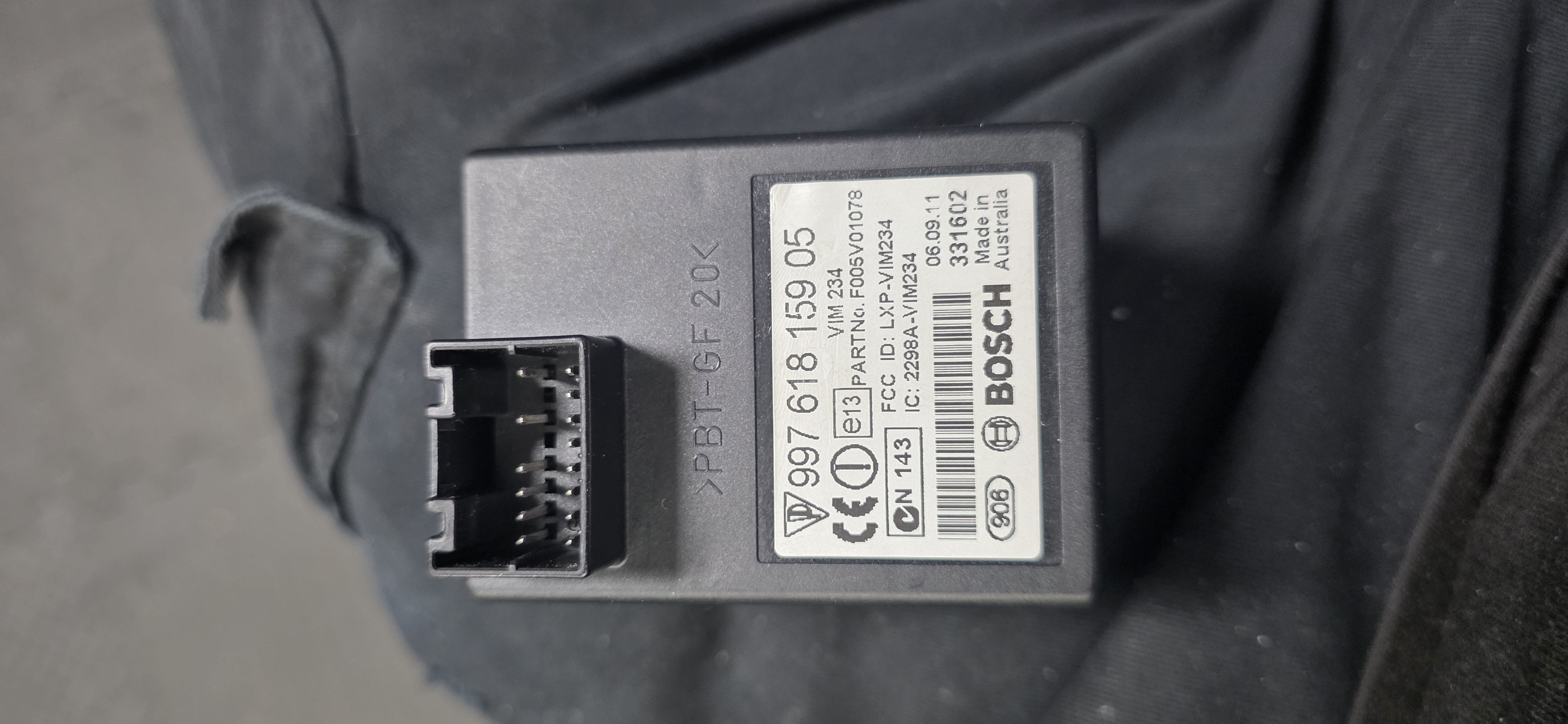 Porsche Ignition (without key) 997 618 159 05